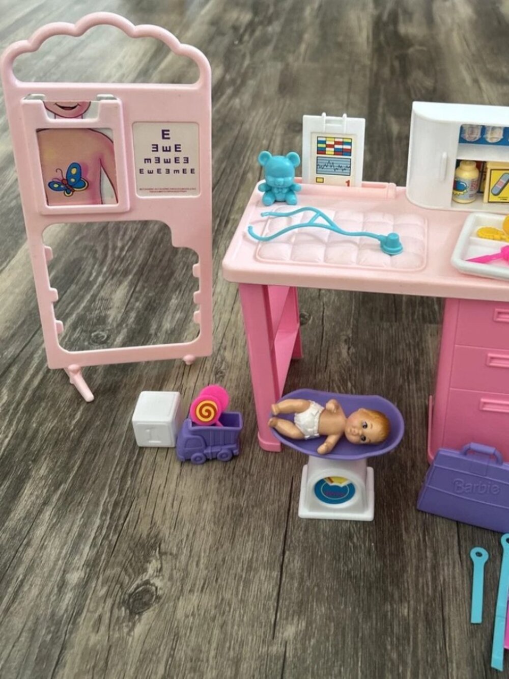 Vintage 1995 Barbie So Much To Do Baby Care Center Baby, Furniture & Parts